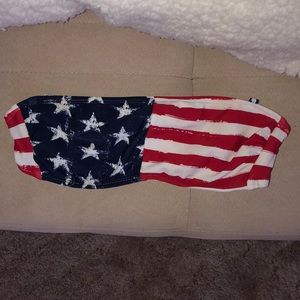 Flag Bathing Suit Top